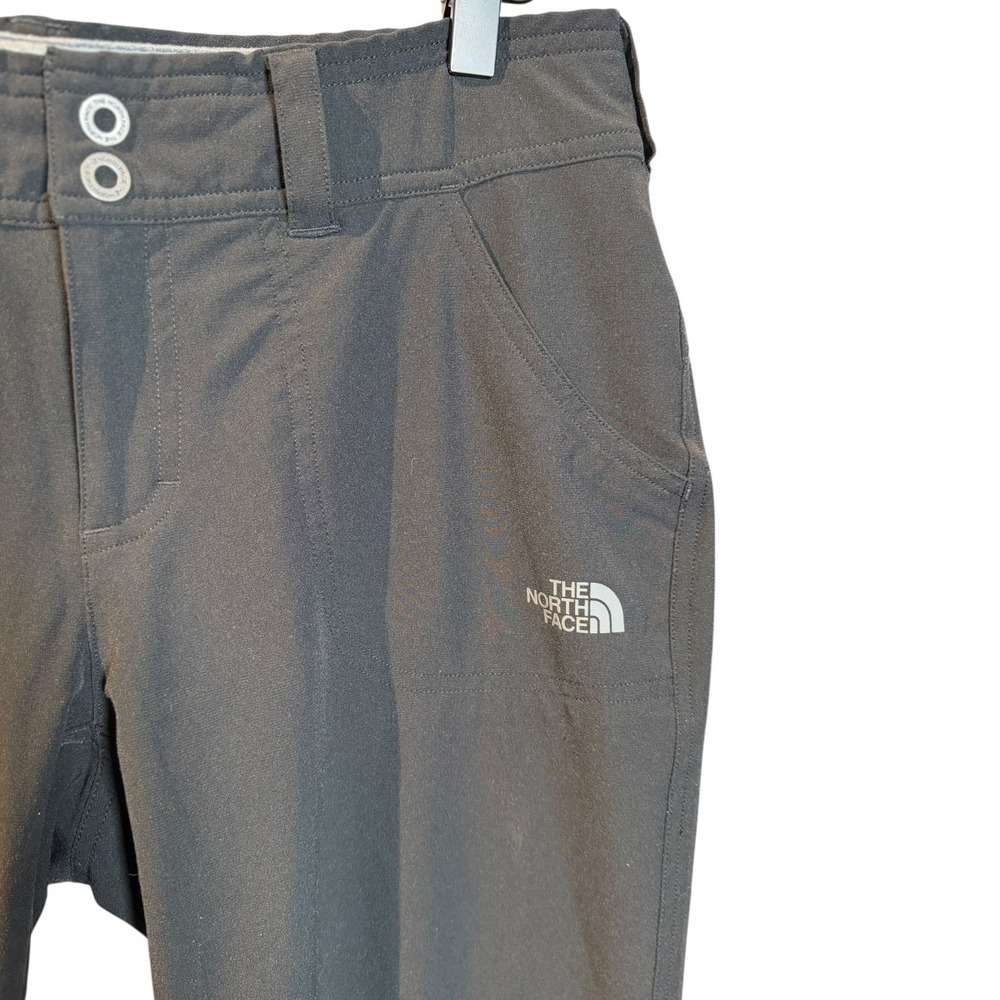 The North Face 9" Rise Utility Fast Dry Black Cargo Outdoor Pants Size 6 Reg - Picture 3 of 9
